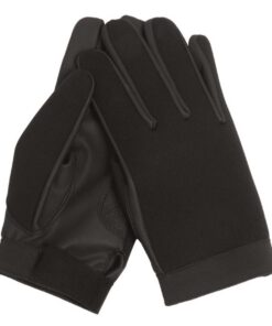 BLACK NEOPRENE LONG GLOVES