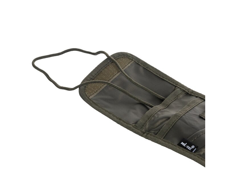 MIL-TEC NECK WALLET - OLIVE GREEN - Image 5