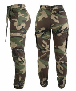 Alternative view of MIL-TEC WOODLAND ARMY PANTS WOMAN