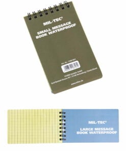 Alternative view of MIL-TEC PIERAKSTU BLOCIŅŠ MESSAGE BOOK WATERPROOF 75x130 mm