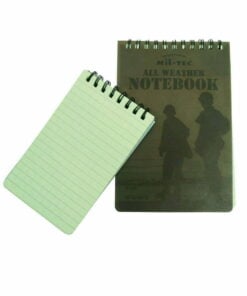 MIL-TEC PIERAKSTU BLOCIŅŠ MESSAGE BOOK WATERPROOF 100x150mm