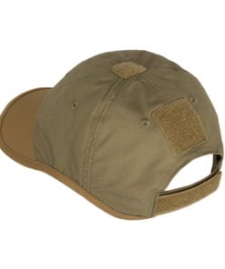 Alternative view of LOGO CAP - POLYCOTTON RIPSTOP - HELICON-TEX BLACK/OLIVE GREEN