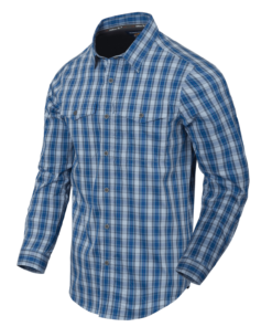COVERT CONCEALED CARRY SHIRT HELIKON-TEX - OZARK BLUE PLAID