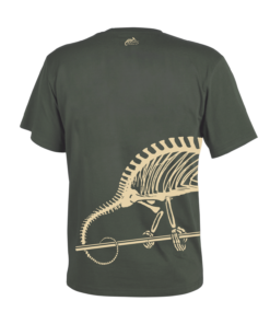 Alternative view of T-SHIRT FULL BODY SKELETON HELIKON-TEX OLIVE GREEN