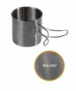 Alternative view of STAINLESS STEEL MUG 800ML (WIRE HANDLE) MIL-TEC