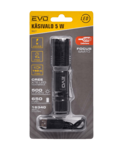 Alternative view of LED FLASHLIGHT 5W, 500LM, USB