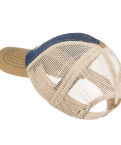 Alternative view of TRUCKER LOGO CAP – DENIM HELIKON-TEX (DARK BLUE/KHAKI)