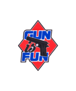 ПАТЧ "Gun is Fun" PATCH PVC (КРАСНЫЙ)
