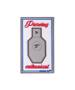 ПАТЧ "Piercing Enthusiast" PATCH PVC (БЕЛЫЙ)