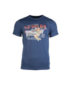 T-SHIRT ′PIN-UP′ DK.BLAU MIL-TEC