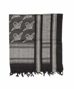 Alternative view of SCARF 'SHEMAGH' 110X110CM PARATR. SCHW./WEISS MIL-TEC