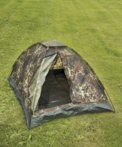MIL-TEC ДВУХМЕСТНАЯ ПАЛАТКА ′IGLU STANDARD′ - FLECKTARN