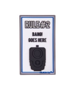 "RULE#2" PATCH - PVC (WHITE)