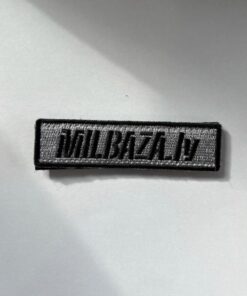 PATCH 80X20MM "MILBAZA.LV" (VELCRO)