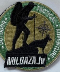 ПАТЧ 70MM "MILBAZA.LV"