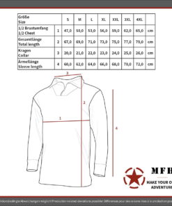 Alternative view of MFH US Undershirt  Level II GEN III black