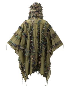 Alternative view of HELIKON-TEX LEAF GHILLIE PONCHO® - US  Woodland