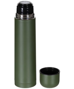 Alternative view of MFH Vacuum Thermos Bottle  1 l  OD green