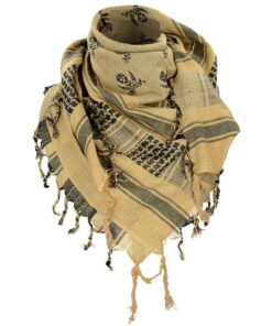MIL-TEC ШАРФ COYOTE/BLACK SHEMAGH SCARF ′SKULL′