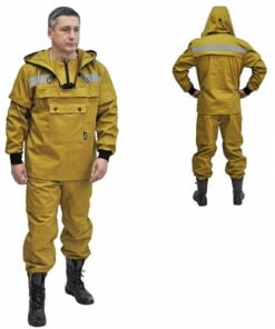 Alternative view of ANTI-ENCEPHALITIS COSTUME WITH TWILL TRAPS