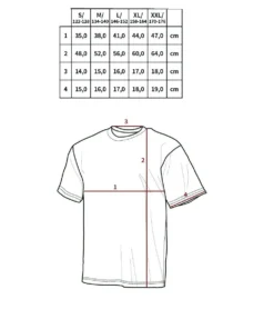 Alternative view of MFH BĒRNU T-KREKLS ''BASIC'' 140-145 g/m²
