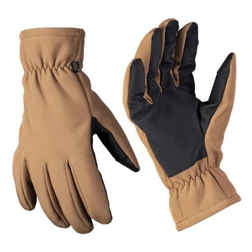 MIL-TEC ZIEMAS CIMDI SOFTSHELL - COYOTE