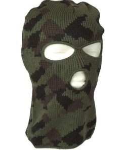 MIL-TEC 3 CAURUMU BALAKLAVA (KAMUFLĀŽAS)