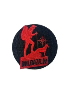 UZŠUVE 70MM “MILBAZA.LV” (VELCRO)
