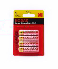KODAK BATERIJAS CINKA AA (4GAB. IEPAKOJUMĀ)