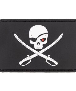 MFH UZŠUVE AR VELCRO HOOK-AND-LOOP - BLACK