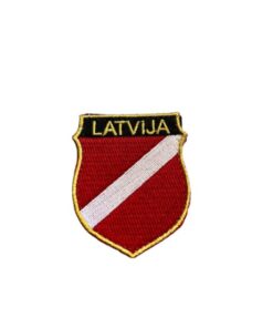 PATCH “LATVIAN EMBLEM” WITH VELCRO