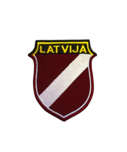 LATVIJAS LEĢIONĀRU UZŠUVE – AR VELCRO 7CM x 9CM